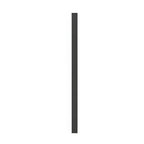 Modern Metal Black Linear Outdoor LED Wall Light Fixture