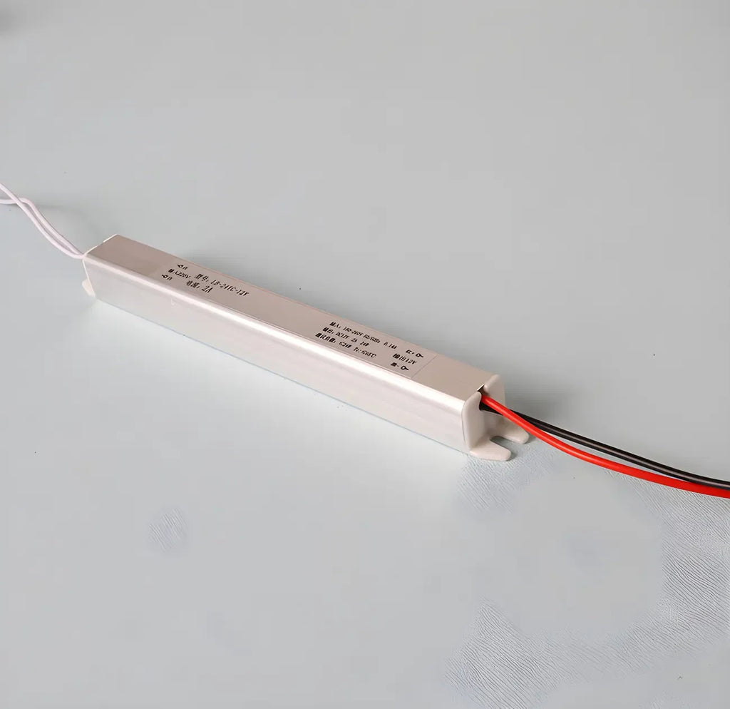 Modern Metal Black Linear Outdoor LED Wall Light Fixture