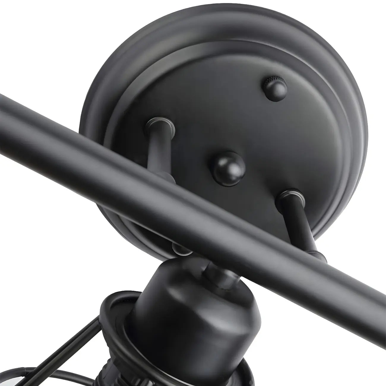 3-Light Industrial Metal Cage LED Vanity Light