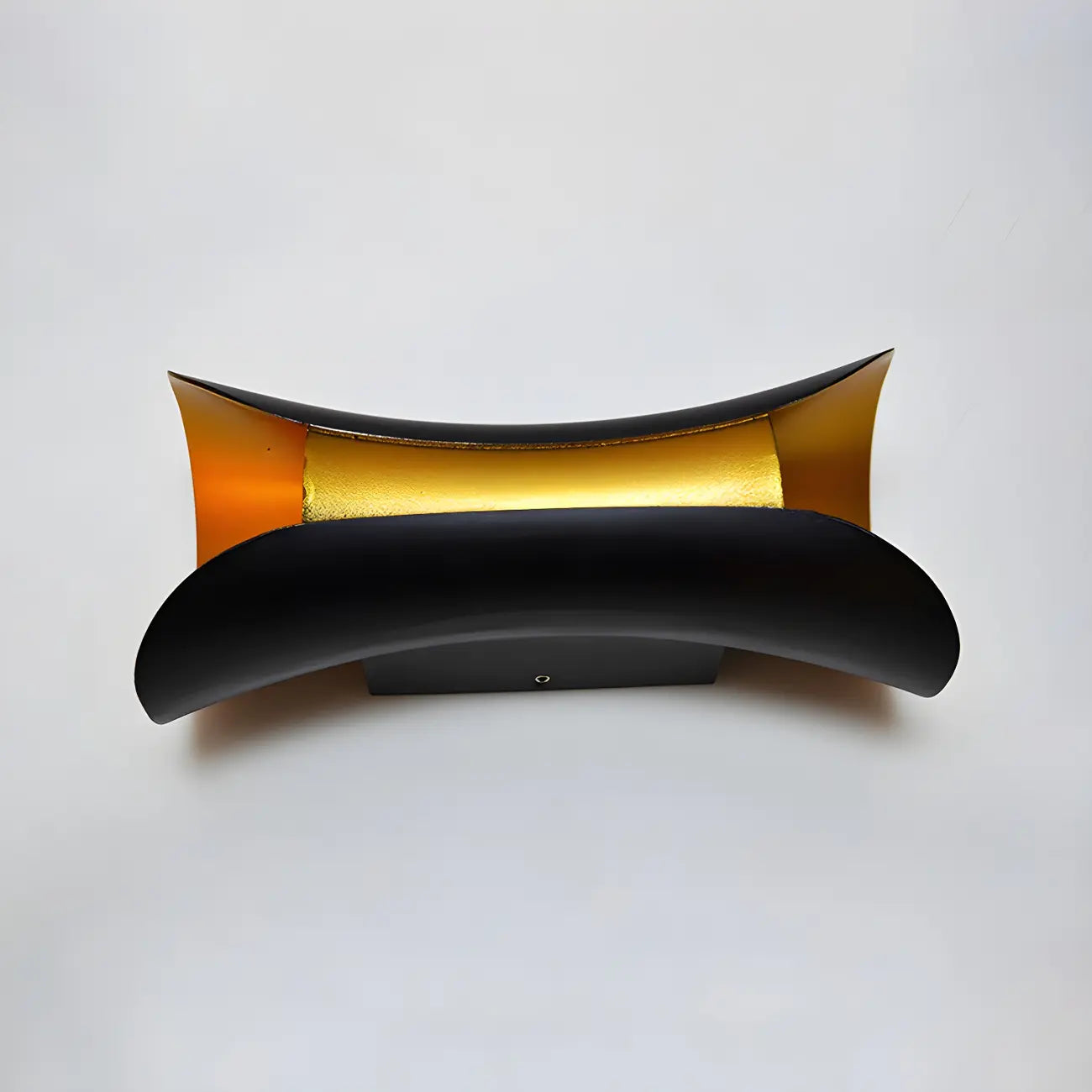 Modern Hourglass Metal LED Outdoor Wall Light