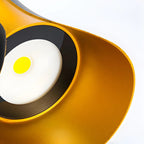 Modern Hourglass Metal LED Outdoor Wall Light