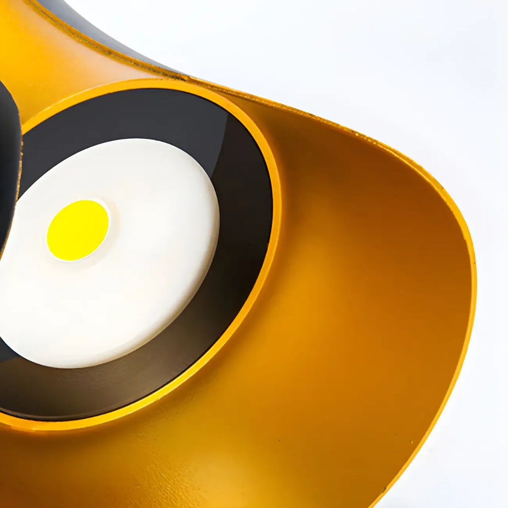 Modern Hourglass Metal LED Outdoor Wall Light