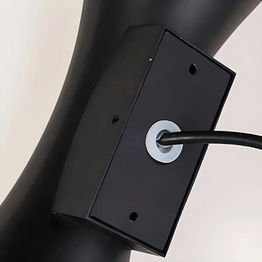 Modern Hourglass Metal LED Outdoor Wall Light