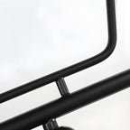 Modern Black Metal Flower Glass Bathroom Vanity Light