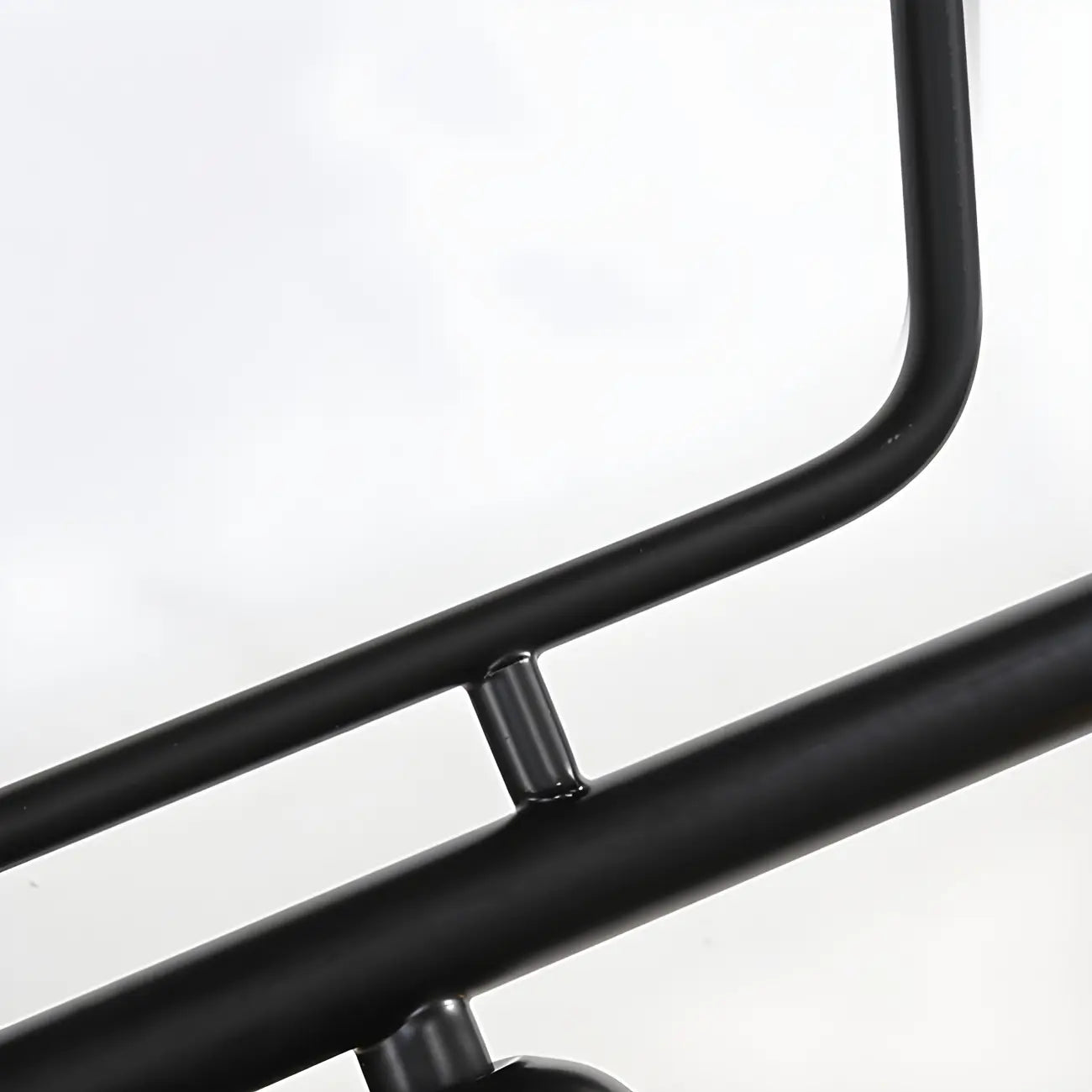 Modern Black Metal Flower Glass Bathroom Vanity Light