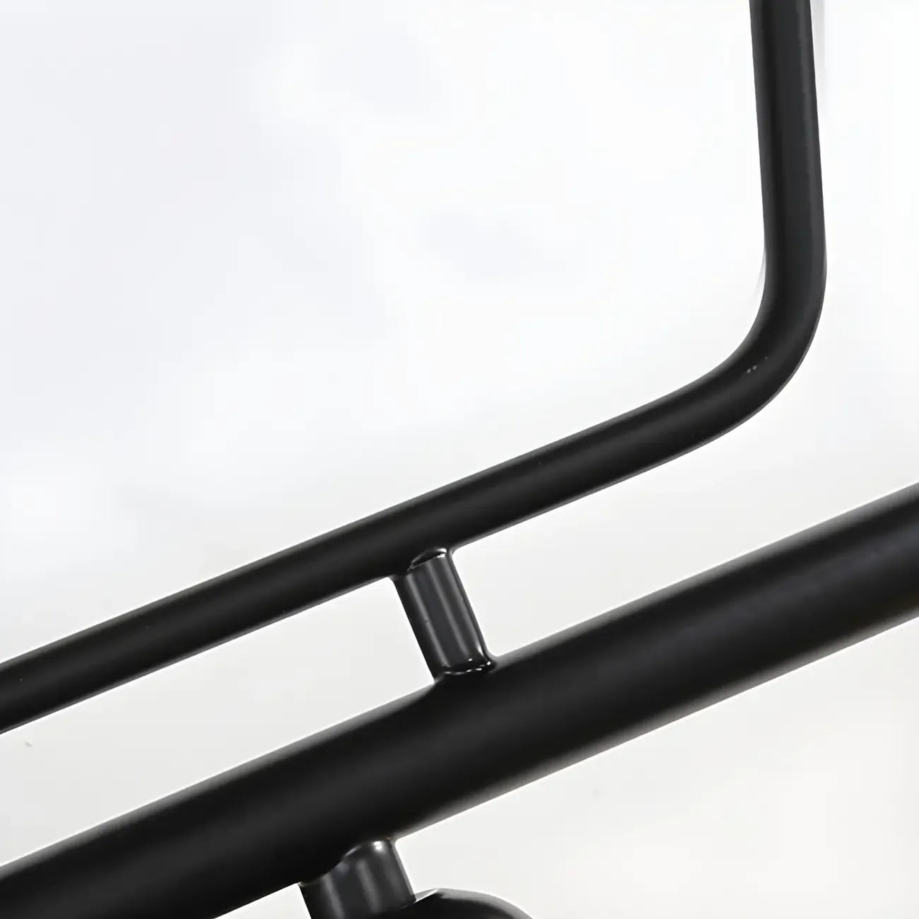 Modern Black Metal Flower Glass Bathroom Vanity Light