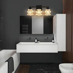 Modern Crystal Bathroom Vanity Light for Washroom Mirror
