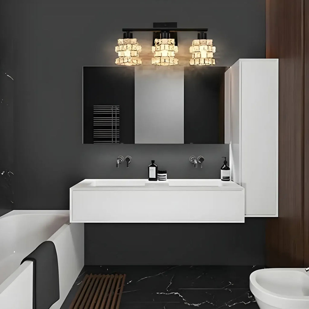 Modern Crystal Bathroom Vanity Light for Washroom Mirror