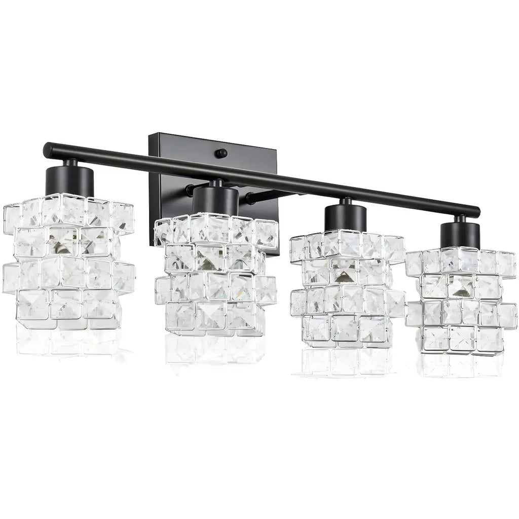 Modern Crystal Bathroom Vanity Light for Washroom Mirror