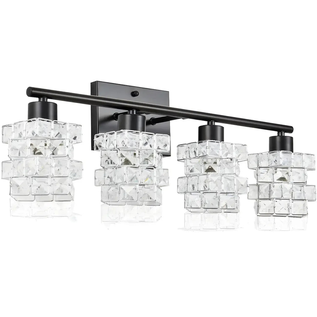 Modern Crystal Bathroom Vanity Light for Washroom Mirror