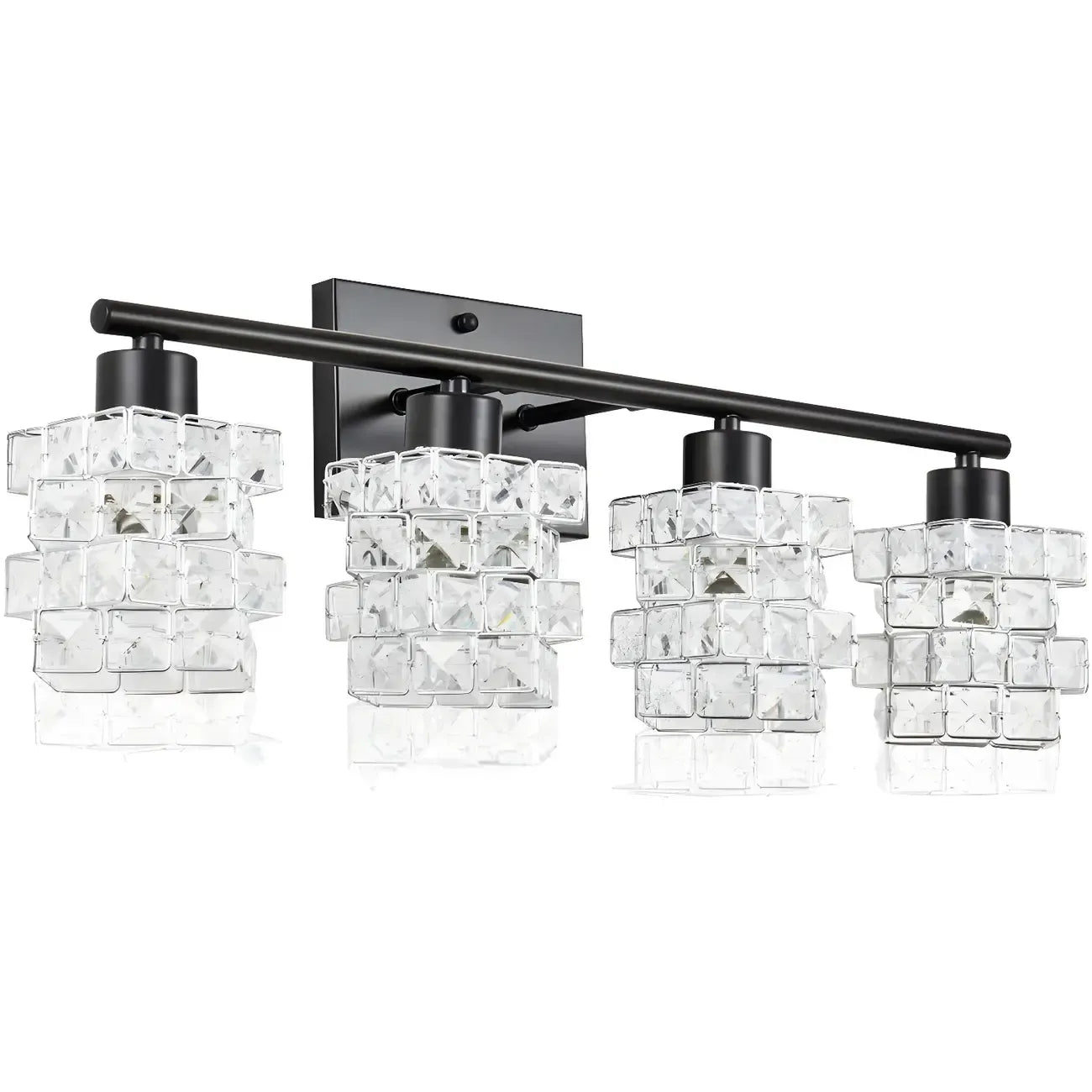Modern Crystal Bathroom Vanity Light for Washroom Mirror