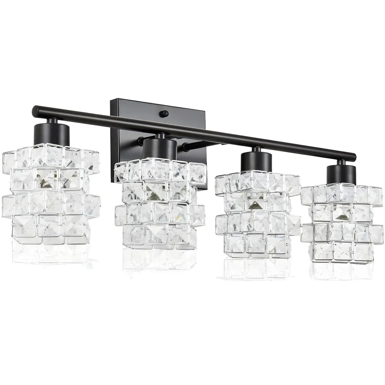 Modern Crystal Bathroom Vanity Light for Washroom Mirror