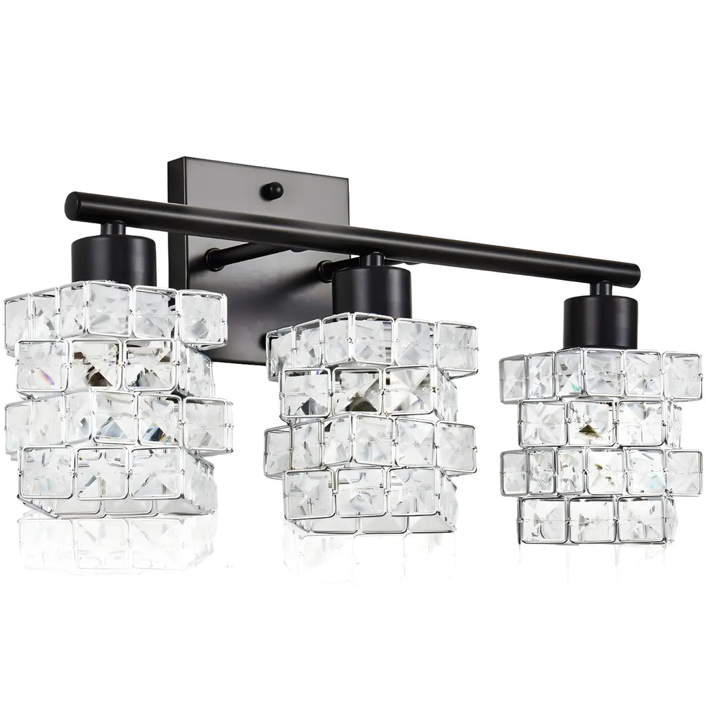 Modern Crystal Bathroom Vanity Light for Washroom Mirror