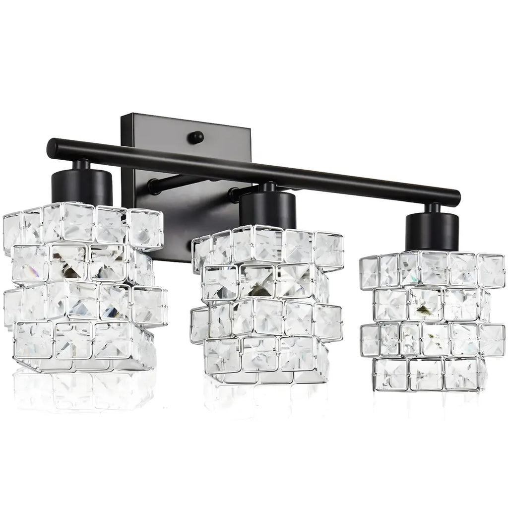 Modern Crystal Bathroom Vanity Light for Washroom Mirror