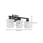 Modern Crystal Bathroom Vanity Light for Washroom Mirror