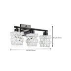 Modern Crystal Bathroom Vanity Light for Washroom Mirror