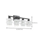 Modern Crystal Bathroom Vanity Light for Washroom Mirror