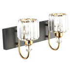 Modern Glam Crystal Vanity Light for Bathroom