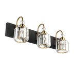 Modern Glam Crystal Vanity Light for Bathroom