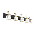 Modern Glam Crystal Vanity Light for Bathroom