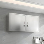 Adjustable Stainless Steel Wall-Mounted China Cabinet