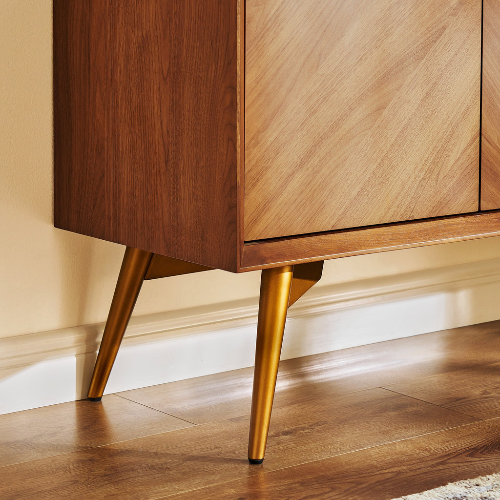 Modern Wood Sideboard Buffet Cabinet